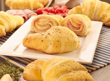 Croissant salgado congelado